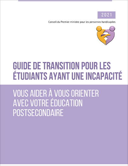 Guide de transition pour les étudiants ayant une incapacité